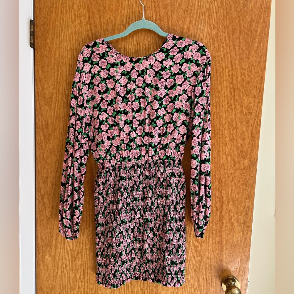 Zara mini floral dress